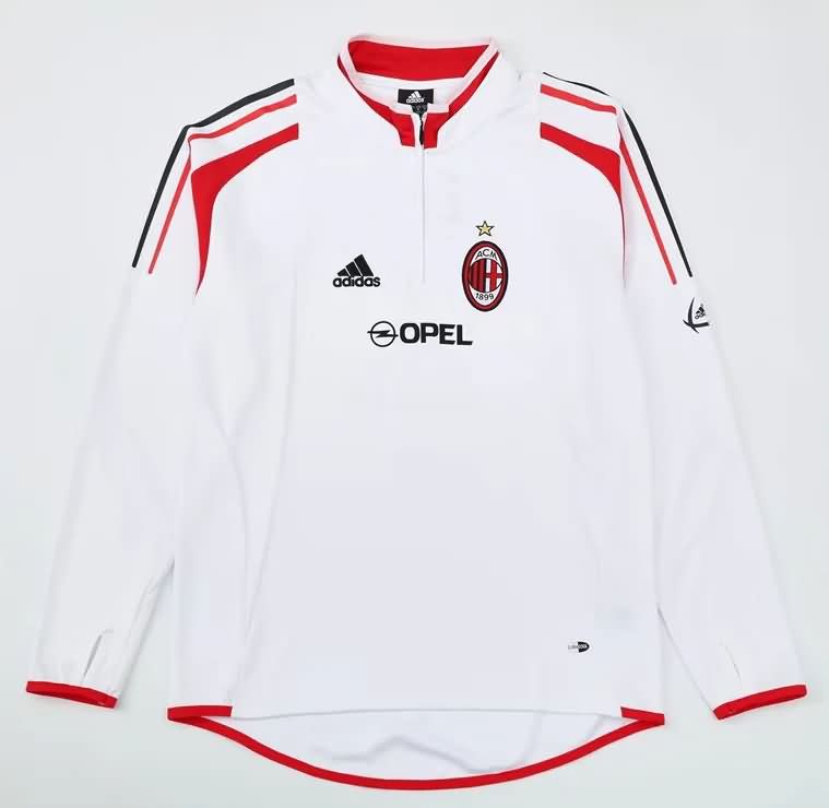 AAA Quality AC Milan 2004/05 White Soccer Sweater