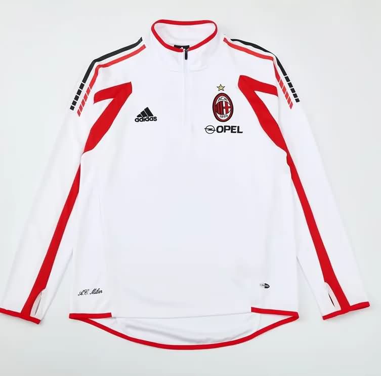 AAA Quality AC Milan 2005/06 White Soccer Sweater