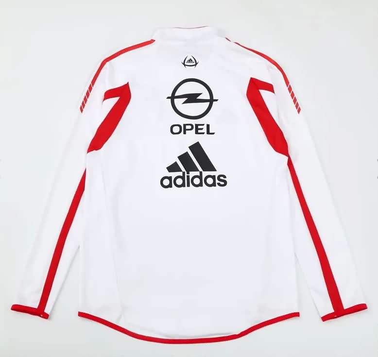 AAA Quality AC Milan 2005/06 White Soccer Sweater