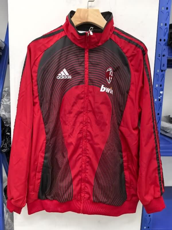 AAA Quality AC Milan 25/26 Red Soccer Windbreaker