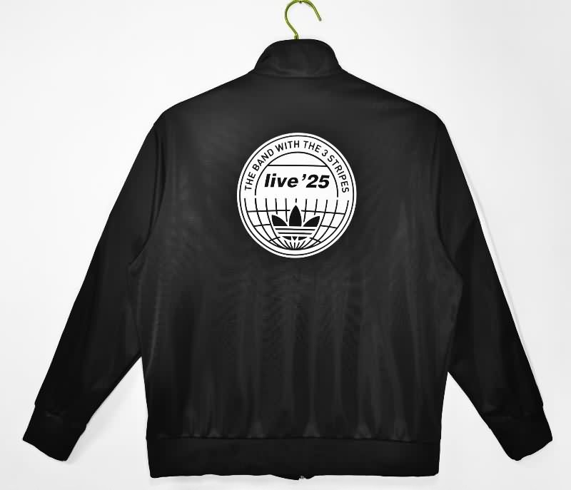 AAA Quality Adidas Oasis 2025 Black Soccer Jacket