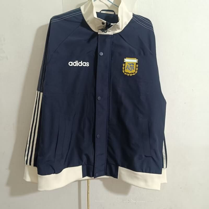 Argentina Soccer Jacket Dark Blue Replica 2025 Argentina Soccer Jacket Dark Blue Replica 2025
