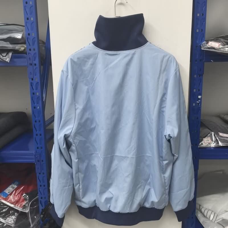 AAA Quality Argentina 2025 Grey Soccer Windbreaker