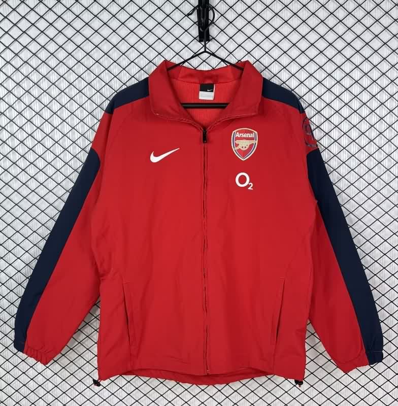 AAA Quality Arsenal 25/26 Red Soccer Windbreaker 03 AAA Quality Arsenal 25/26 Red Soccer Windbreaker 03