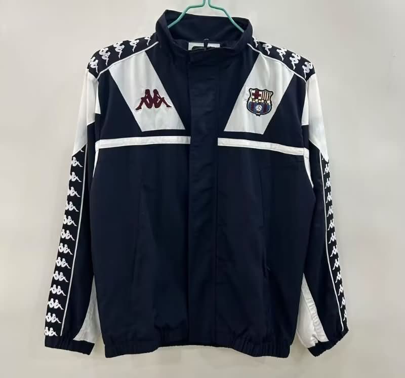 AAA Quality Barcelona 25/26 Dark Blue Soccer Windbreaker