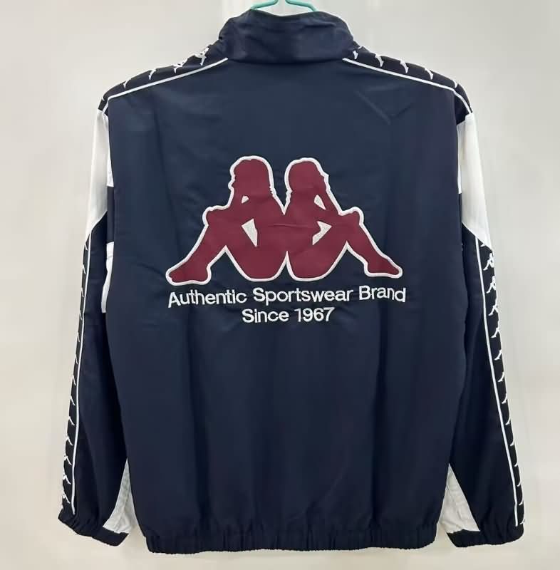 AAA Quality Barcelona 25/26 Dark Blue Soccer Windbreaker