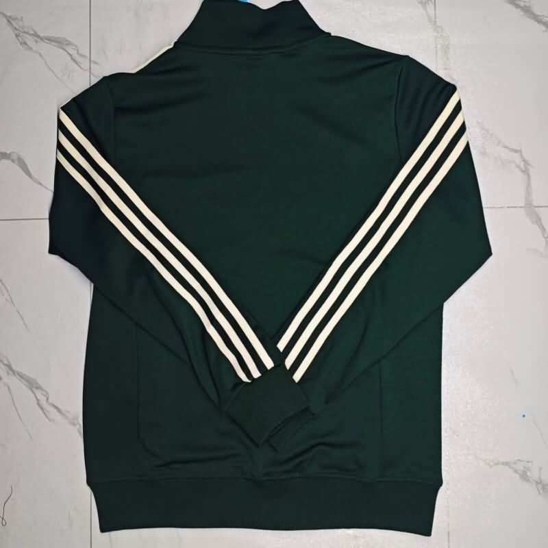 AAA Quality Bayern Munich 25/26 Dark Green Soccer Windbreaker