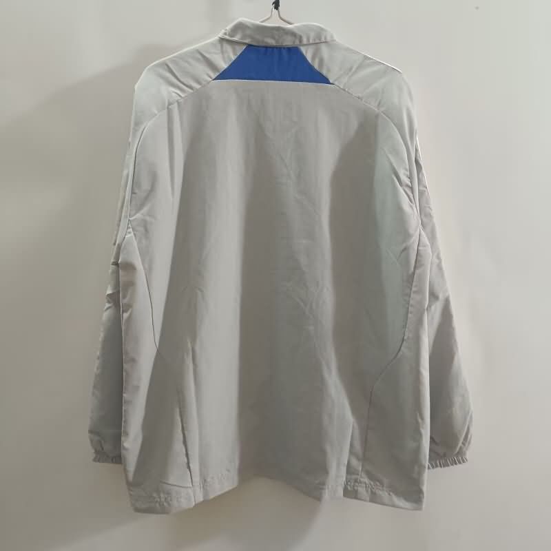 AAA Quality Bayern Munich 25/26 Grey Soccer Windbreaker