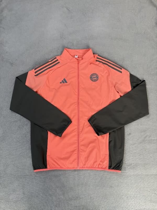 AAA Quality Bayern Munich 25/26 Orange Soccer Windbreaker