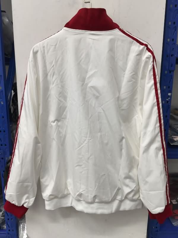 AAA Quality Bayern Munich 25/26 White Soccer Windbreaker