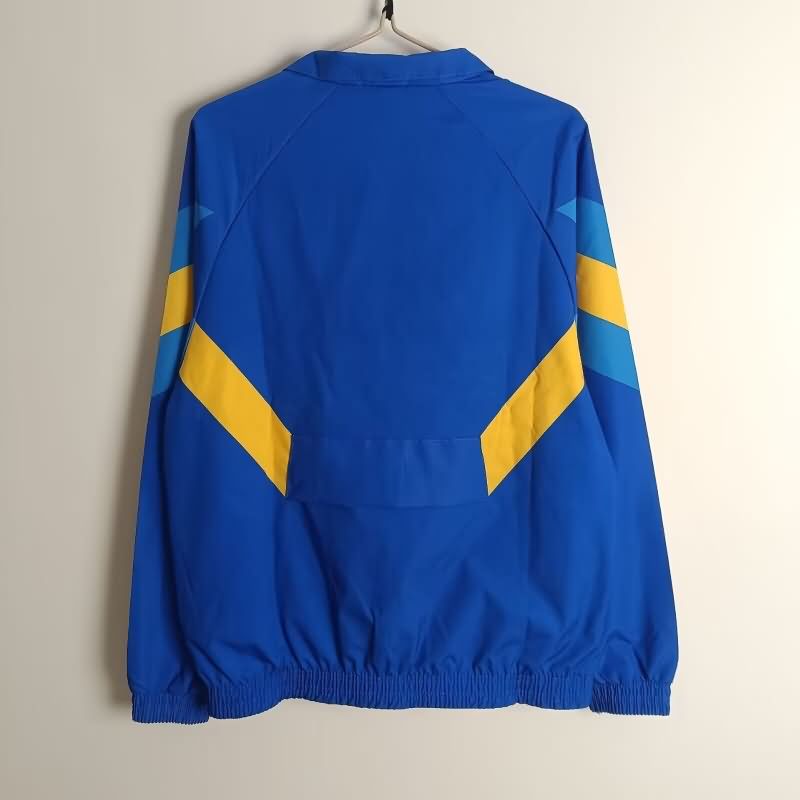 Boca Juniors Soccer Windbreaker Blue Replica 25/26