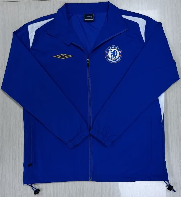 AAA Quality Chelsea 25/26 Blue Soccer Windbreaker AAA Quality Chelsea 25/26 Blue Soccer Windbreaker