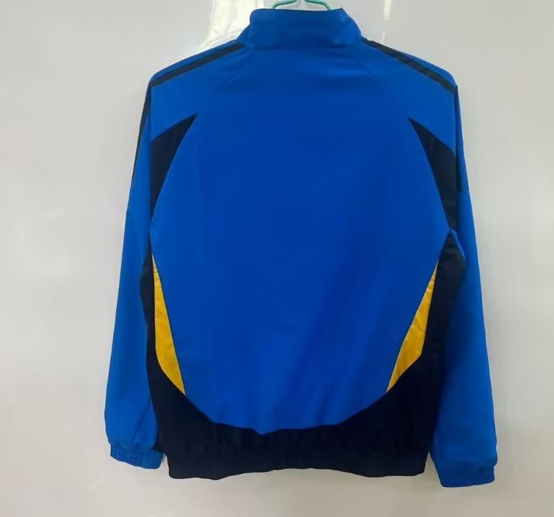 AAA Quality Club America 25/26 Dark Blue Blue Reversible Soccer Windbreaker