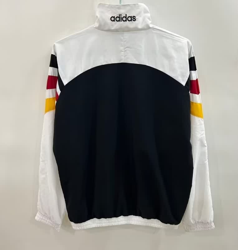 AAA Quality Germany 2025 White Soccer Windbreaker 03