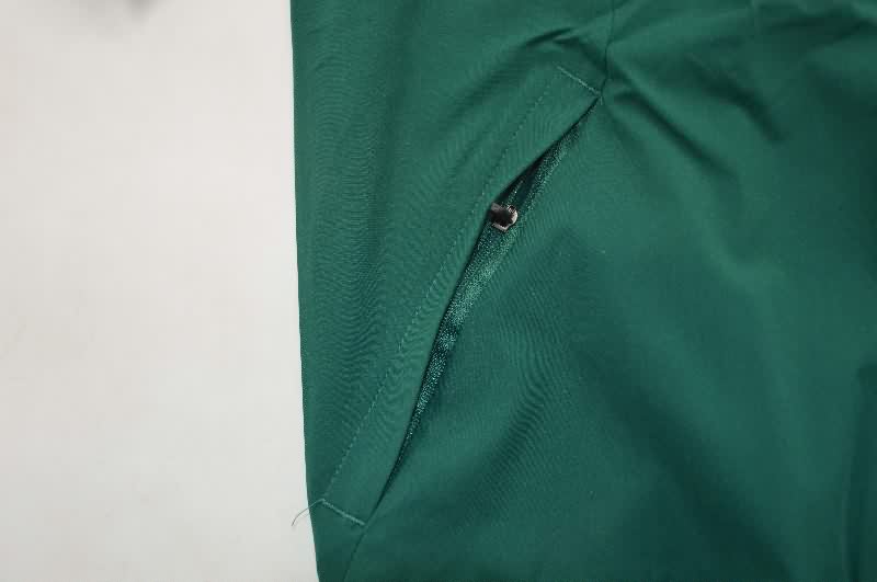 AAA Quality Italy 2026 Green Soccer Windbreaker