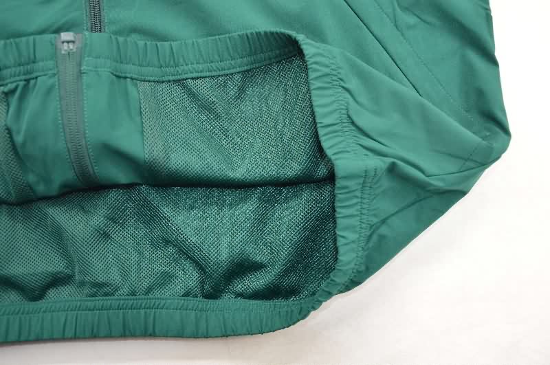 AAA Quality Italy 2026 Green Soccer Windbreaker