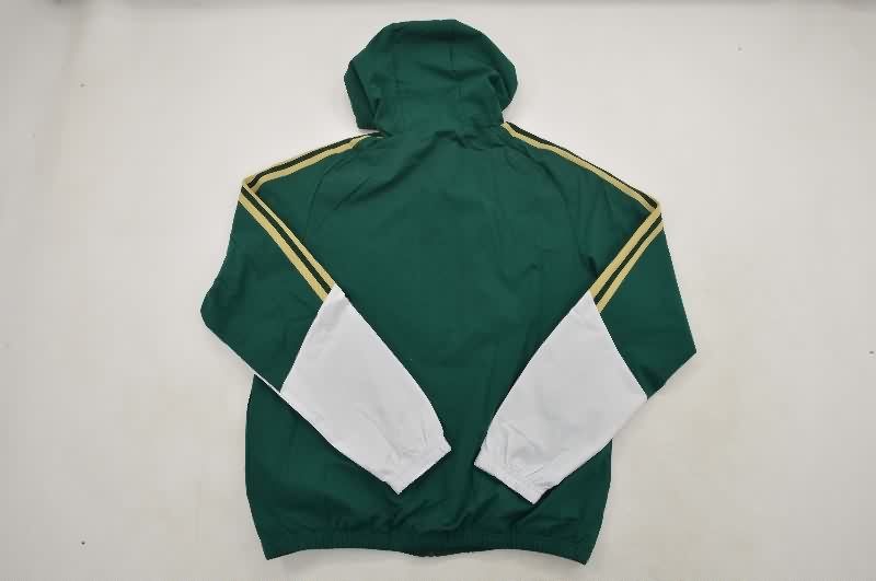 AAA Quality Italy 2026 Green Soccer Windbreaker