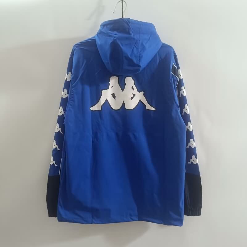 AAA Quality Italy 2025 Blue Soccer Windbreaker 02