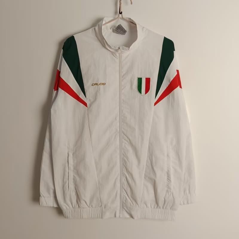 Italy Soccer Windbreaker White Replica 2025 Italy Soccer Windbreaker White Replica 2025