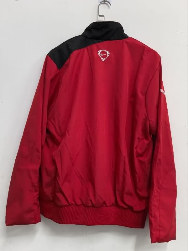 AAA Quality Manchester United 25/26 Red Soccer Windbreaker 02