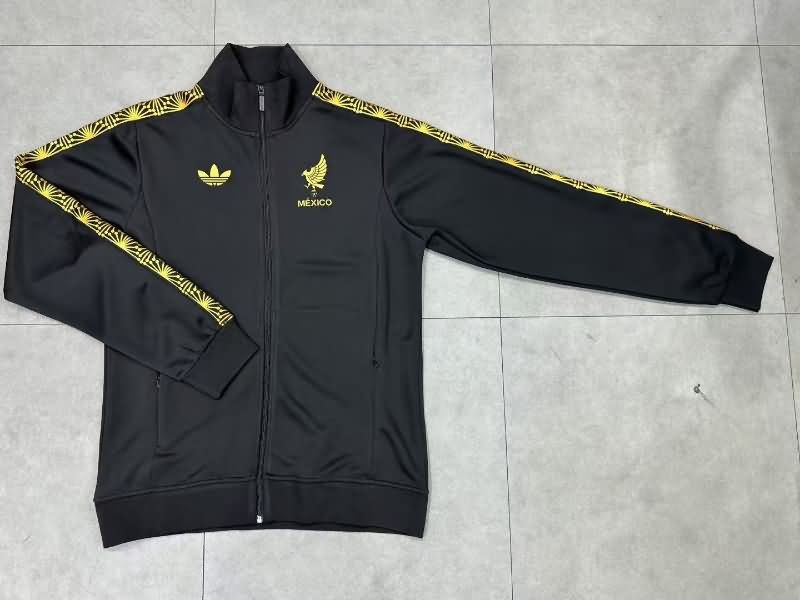 AAA Quality Mexico 2025 Black Soccer Jacket