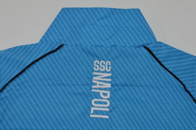 AAA Quality Napoli 25/26 Blue Soccer Windbreaker