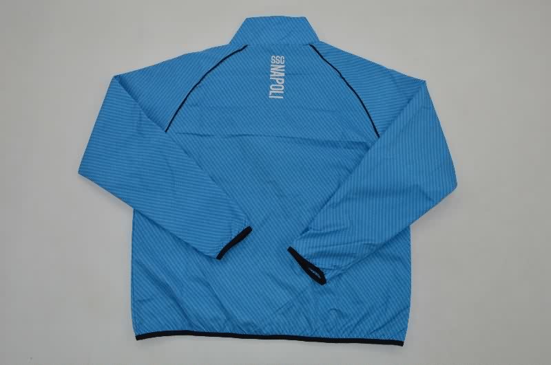 AAA Quality Napoli 25/26 Blue Soccer Windbreaker
