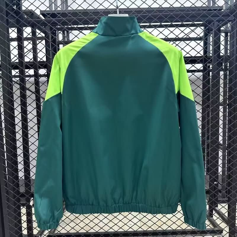 AAA Quality Palmeiras 2025 Green Soccer Windbreaker