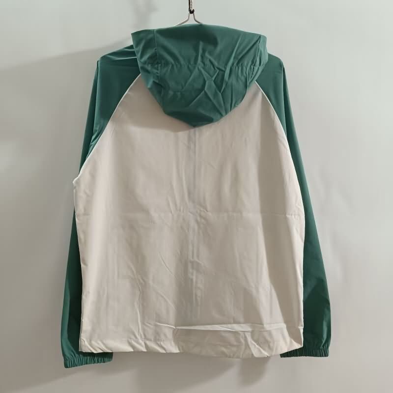 AAA Quality Palmeiras 2025 Grey Soccer Windbreaker