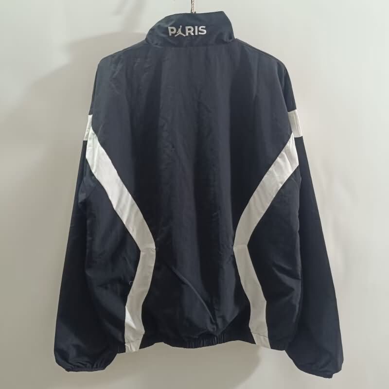 AAA Quality Paris St German 25/26 Black Soccer Windbreaker