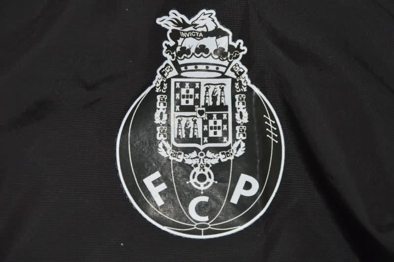 AAA Quality Porto 25/26 Black Soccer Windbreaker