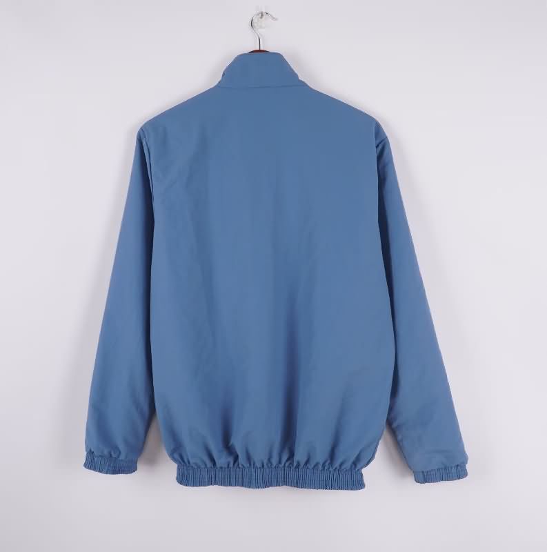 AAA Quality Portugal 2025 Red Blue Reversible Soccer Windbreaker