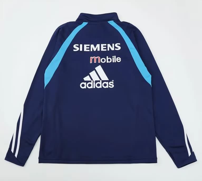 AAA Quality Real Madrid 2003/04 Dark Blue Soccer Sweater