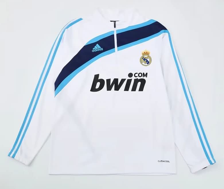 AAA Quality Real Madrid 2009/10 White Soccer Sweater AAA Quality Real Madrid 2009/10 White Soccer Sweater
