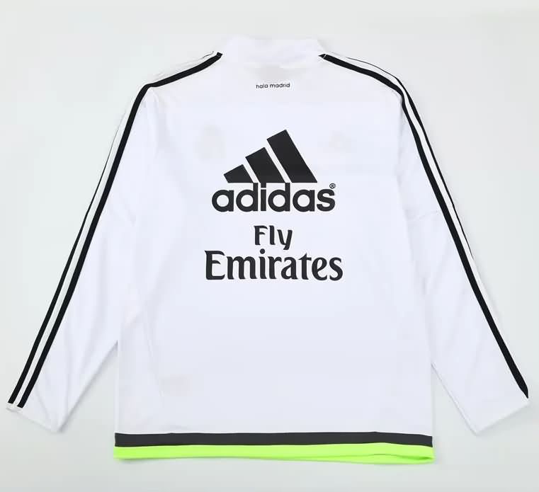 AAA Quality Real Madrid 2015/16 White Soccer Sweater