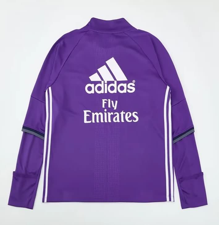 AAA Quality Real Madrid 2016/17 Purple Soccer Sweater
