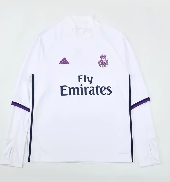 AAA Quality Real Madrid 2016/17 White Soccer Sweater