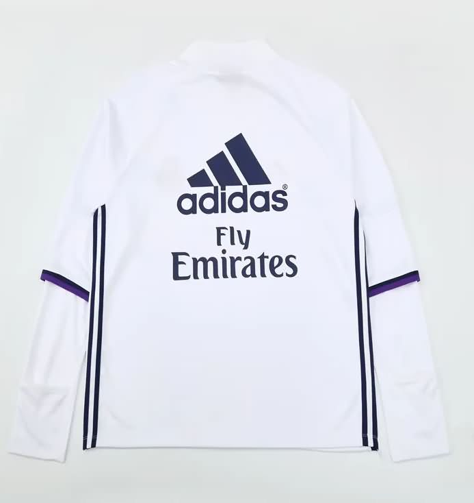 AAA Quality Real Madrid 2016/17 White Soccer Sweater