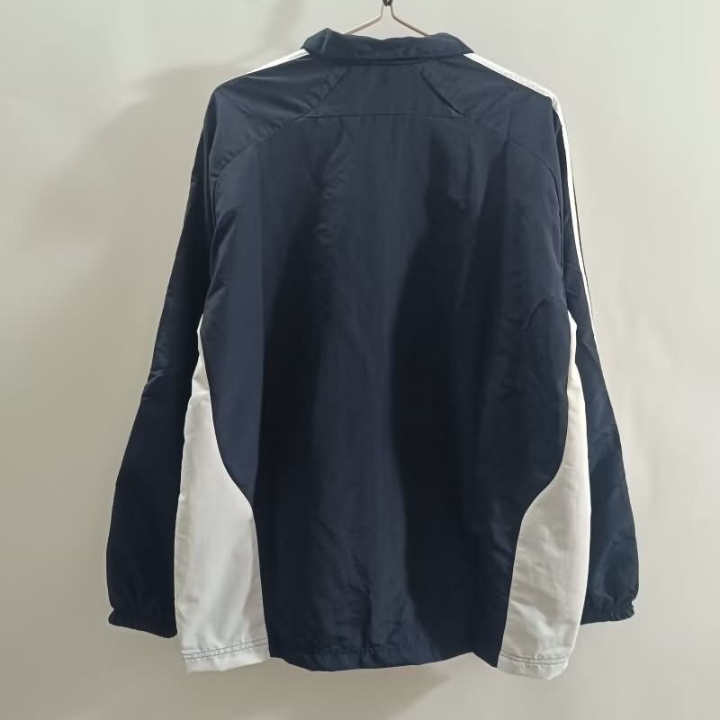 AAA Quality Real Madrid 25/26 Dark Blue Soccer Windbreaker