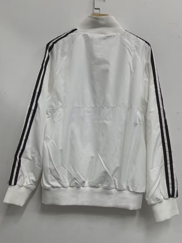 AAA Quality Real Madrid 25/26 White Soccer Windbreaker 02