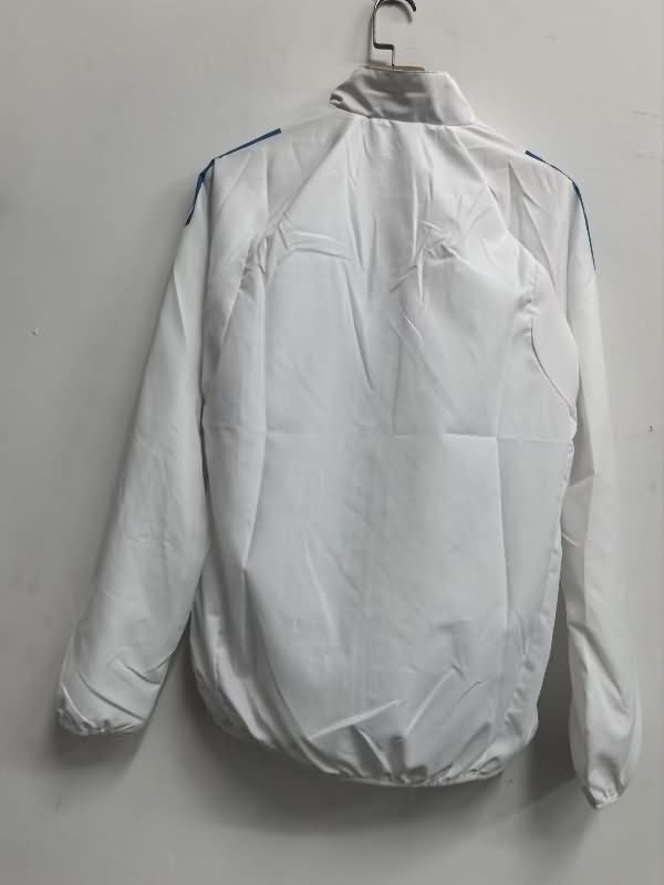 AAA Quality Real Madrid 25/26 White Soccer Windbreaker 03