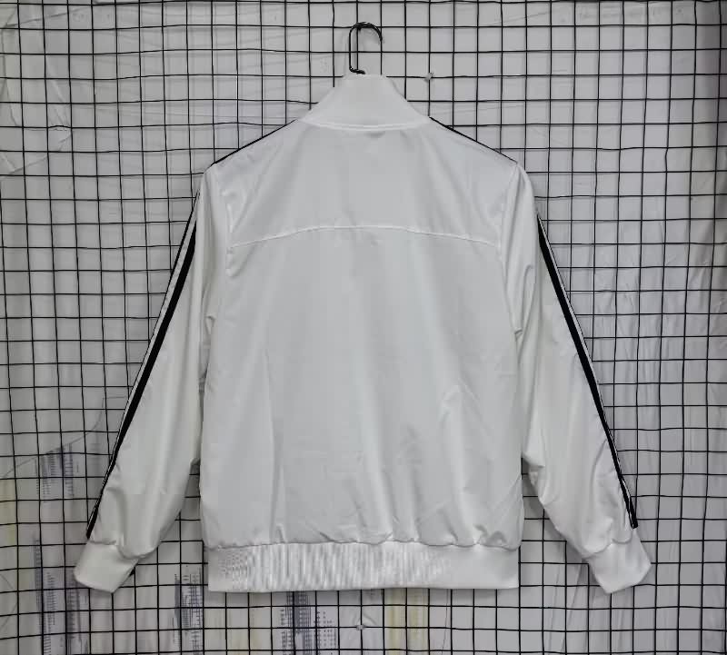 AAA Quality Real Madrid 25/26 White Soccer Windbreaker 05