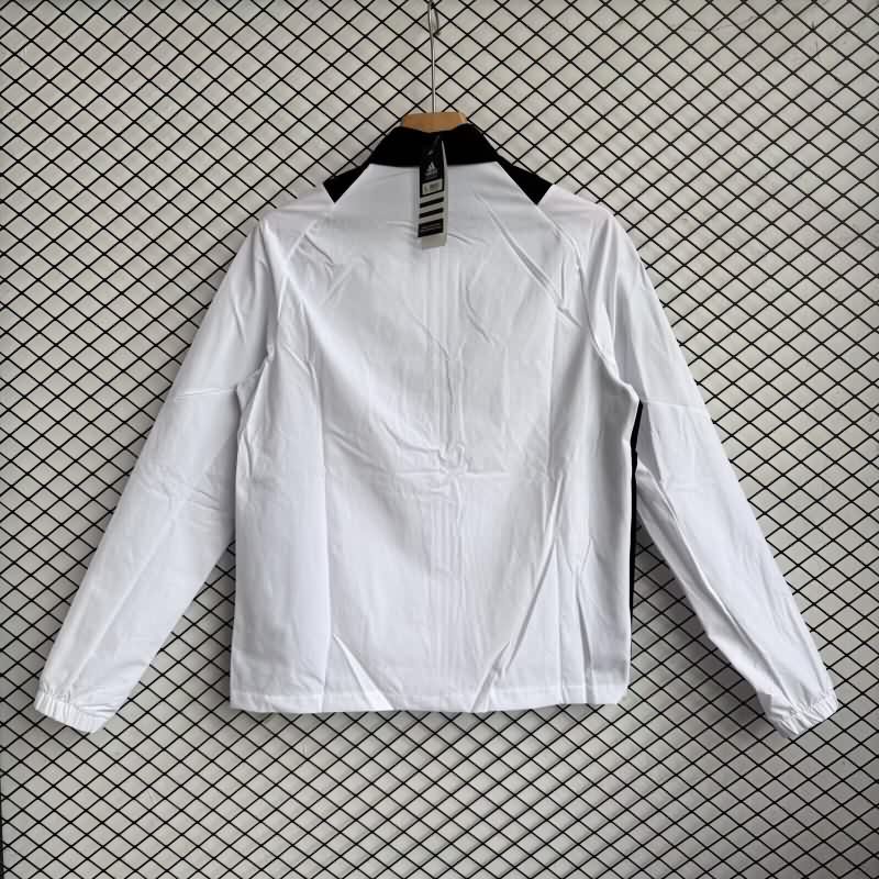 AAA Quality Real Madrid 25/26 White Soccer Windbreaker 06