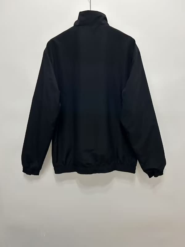 River Plate Soccer Windbreaker Grey Black Reversible Replica 2025