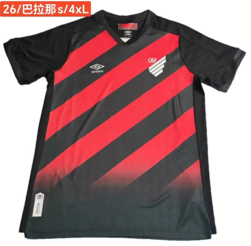 AAA Quality Athletico Paranaense 2026 Home Soccer Jersey