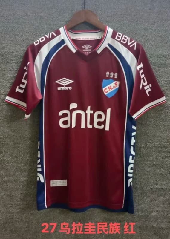 AAA Quality Club Nacional 2026 Goalkeeper Red Soccer Jersey