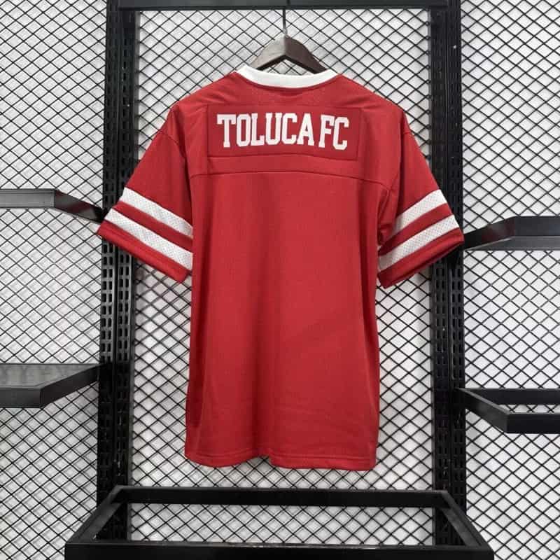 AAA Quality Deportivo Toluca 26/27 Red NFL Jersey