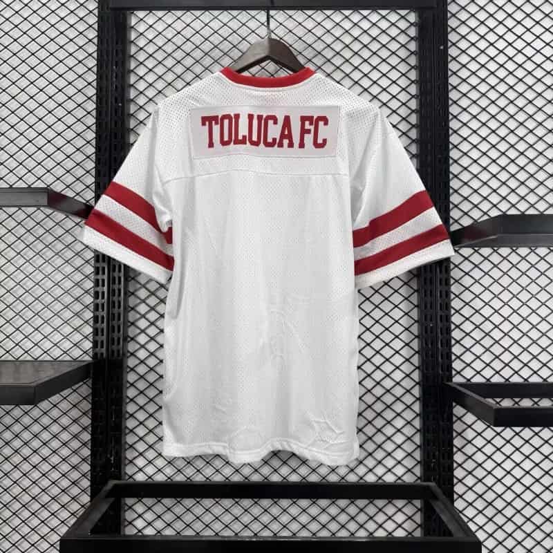 AAA Quality Deportivo Toluca 26/27 White NFL Jersey
