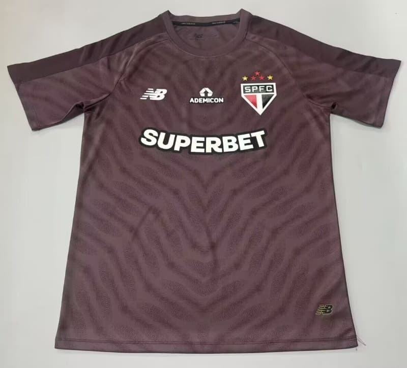 AAA Quality Sao Paulo 2026 Goalkeeper Brown Soccer Jersey