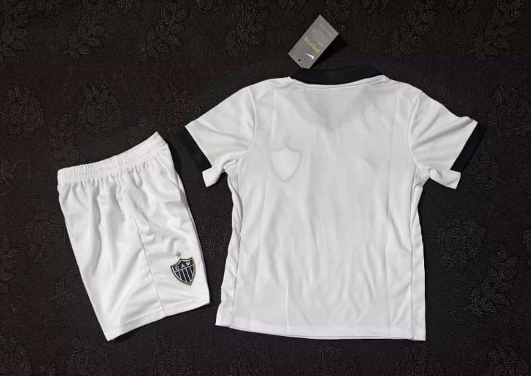 Kids Atletico Mineiro 2026 Away Soccer Jersey And Shorts